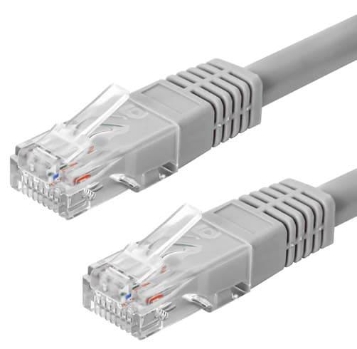 CABLE RED UNNO TEKNO ETHERNET PATCH CAT6 25FT/7.62M - CB4325GY