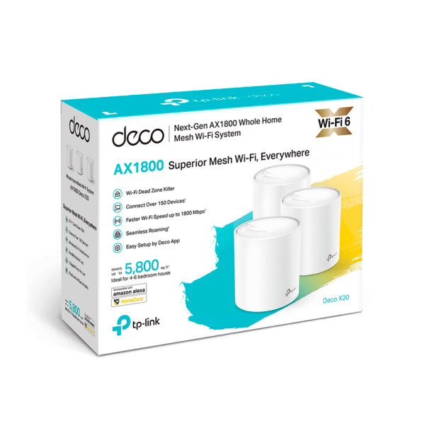 DECO AX1800 WIFI 6 MESH HOME
