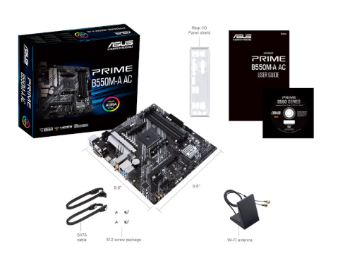 MB PRIME B550M-A AC AM4 DDR4