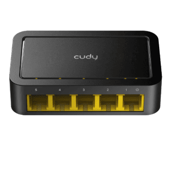 SWITCH CUDY FS105D -10/100 MBPS -5 PUERTOS -FS105D_EU